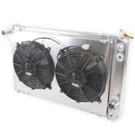 Row Aluminum Cooling Radiator Shroud Fan For 1989 1990 Gmc P2500 P3500 V8 5.7L New. Price: $184.50.