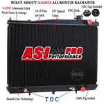 Aluminum Radiator For 1998-2004 Nissan Frontier 2000-2004 Xterra 2.4L, 3.3L New. Price: $129.00.