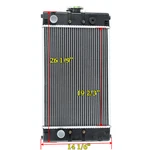 Alloyworks Radiator For Perkins 404D 10000-54916 998-515 U45506580 New. Price: $129.00.