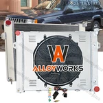 Row Radiator+fan Shroud For 1993-1997 Jeep Grand Cherokee 5.2L V8 Gas Usa New. Price: $259.00.