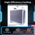 3ROW Radiator For Jeep 1946-64 WILLYS/1950-58 CJ3 CJ5 CJ6/1959-62 Truck Luxerad New. Price: $139.00.