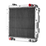 Rows Aluminum Radiator For 1987-2006 Jeep Wrangler Tj Yj 2.4L 2.5L 4.0L L6 New. Price: $189.05.