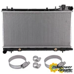 Radiator With Universal Oil Hose Clamps Kit 03 04-08 Subaru Forester 2.5 H4 New. Price: $68.39.