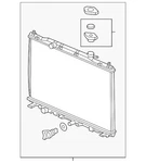 Genuine Honda Radiator Assembly 19010-5LA-A51 New. Price: $383.96.