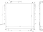 Nissens Radiator For Toyota Sequoia, Tundra 606523 New. Price: $195.41.