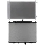 Aluminum Radiator & Ac Condenser Cooling Kit For Nissan NV200 2013-2016 2017 New. Price: $135.09.