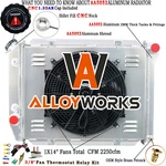 3ROW Radiator Shroud Fan 67-68 Ford Thunderbird Galaxie 500 Mercury Marquis New. Price: $229.00.