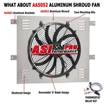 Aluminum Radiator+shroud+fan For 2005-2010 Jeep Grand Cherokee Commander 4.7L/V8 New. Price: $99.00.