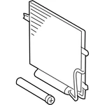 New Genuine Mercedes-benz Condenser 2115000554 / 211-500-05-54 Oem. Price: $376.65.