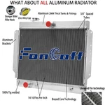4 Row Aluminum Radiator Fit 59-60 Cadillac Deville Eldorado Series Fleetwood. New. Price: $229.00.