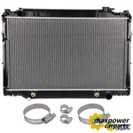 Radiator With Oil Hose Clamps Kit For 1996-97 Lexus LX450 Toyota Land Cruiser L6 New. Price: $105.69.