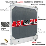 Asi 3 Row Aluminum Radiator Fit 2008-14 Freightliner Business Class M2 106 New. Price: $459.00.