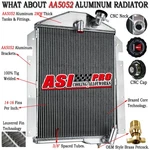 Aluminum Core Radiator Fit 1939 1940 Chevy Truck Pickup 6CYL 3.5L New. Price: $159.00.