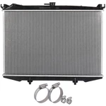 Radiator For 95-97 Nissan Pickup With Universal Oil Hose Clamps Kit 2.4L 2389CC New. Price: $58.54.