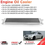 For Mercedes Benz W215 W220 Engine Oil Cooler Radiator A2035000300 New. Price: $339.00.