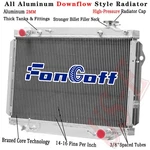 4ROW Aluminum Radiator Fit 1993-1997 Toyota Landcruiser FJ80R FZJ80R 4.5L New. Price: $229.00.