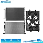 Aluminum Radiator Condenser & Cooling Fan Kit For 2015 2016-2017 Chrysler 200 New. Price: $262.83.
