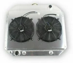4-ROW RADIATOR+2FAN 1965 1966-1979 Ford F-series F100 F150 F350 Truck Bronco New. Price: $261.25.