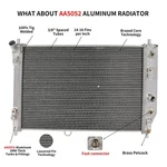 4 Row For 2005-2013 Chevy Corvette C6 V8 W/ Double Oilcooler Aluminum Radiator New. Price: $179.99.