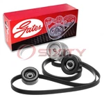 Gates Complete Serpentine Belt Drive Component Kit For 1993-1994 Chevrolet Jr New. Price: $133.78.