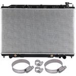 For 2003-2007 Nissan Murano Aluminum Radiator W/ Universal Oil Hose Clamps Kit New. Price: $62.09.