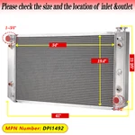4 Rows Radiator Fits 92 93 Chevy/gmc C2500 C3500 K2500 K3500 6.5L V8 Diesel New. Price: $239.00.
