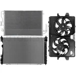 For Mercury Mariner Mazda Tribute 2008 Radiator & Condenser Cooling Fan Kit New. Price: $206.88.