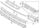 Genuine Hyundai Lower Shutter 86960-HB000 New. Price: $468.96.