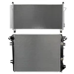 Radiator & Ac Condenser Cooling Kit For 2017-2019 Gmc Sierra 2500 3500 Hd New. Price: $313.99.