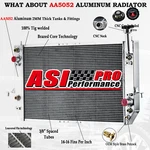 Row Aluminum Radiator For 1996-2004 2005 Chevy Astro Gmc Safari V6 4.3L Asi New. Price: $184.95.