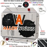 433 Row Radiator Shroud Fan 1966-1979 Ford F100 F150 F250 F350 Bronco V8 New. Price: $259.00.