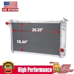 For 82-92 88 Chevy Camaro/ Pontiac Firebird 5.0/5.7L V8 Aluminum 3-CORE Radiator New. Price: $153.99.