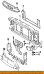 Gm Oem 94-97 Blazer Radiator Support-upper Deflector 15992836 New. Price: $56.05.