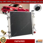 Asi Rows Radiator For 1997-2000 1998 Dodge Dakota Durango 3.9L V6 5.2L 5.9L V8 New. Price: $179.00.