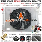 Aluminum Radiator+shroud Fan Fit 04-09 Dodge Ram 1500 2500 3500 5.7L Hemi V8 Mt New. Price: $199.00.
