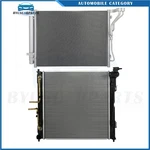 For 2011 2012 2013-2015 Kia Optima Aluminum Radiator & Ac Condenser Cooling Kit New. Price: $106.46.