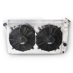 3 Row Radiator Shroud Fan For 82-02 Chevy S10 Blazer V8 1984-90 Corvette C4 5.7L New. Price: $214.00.