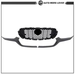 Complete Gloss Black Front Upper Grille Assembly Suit For Mazda CX-30 2020-2023 New. Price: $95.91.