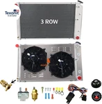 Alloyworks 3 Row Full Aluminum Radiator + 2X12" Fans Shroud Relay For 1977-198 New. Price: $422.37.