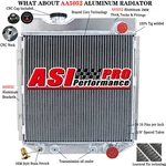 3ROW Aluminum Radiator Fits 1964-1966 Ford Mustang/ 63-65 Falcon Comet /V8 Mt New. Price: $124.95.