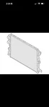 Genuine Mopar Engine Cooling Radiator 68475897AB 23-24 Dodge Hornet New. Price: $584.56.