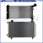 For 2003-2004 Toyota Matrix 1.8L L4 Aluminum Radiator & Ac Condenser Cooling Ki New. Price: $108.44.
