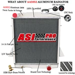 4-ROW Aluminium Radiator For 1968-1974 Triumph TR6 1967 1969 2.5L, New. Price: $259.00.