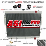 Row Aluminum Radiator For 1973-1978 Dodge Charger Mopar 7.2L V8 440 Big Block New. Price: $259.00.