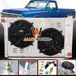 369 Row Radiator+shroud Fan For 67-72 Chevy/gmc C10 C20 C30 K10 K20 K30 Pickup New. Price: $259.00.