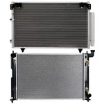 For Scion Tc 2005-10 2.4L 2362CC L4 Aluminum Radiator & Ac Condenser Cooling Kit New. Price: $110.95.