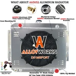 4-ROW Radiator Shroud Fan For 70-79 Dodge D100/200/300 W150 Pickup B200 5.2L New. Price: $359.00.