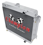 Atomic Champion 2 Row All Aluminum Radiator For 1975 - 1978 Dodge D100 L6 Engine New. Price: $261.20.