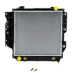 Aluminum Core Radiator For 1987-2006 Jeep Wrangler 2.4 2.5 4.0 4.2L L4 L6 At/ Mt New. Price: $99.00.