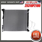 Radiator W/o Transmission Oil Cooler For Hyundai Santa Fe Kia Sorento 2.5L 21-23 New. Price: $100.00.